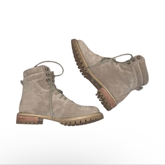 VICI Faux Suede Lace Up Boot - Picture 6 of 8